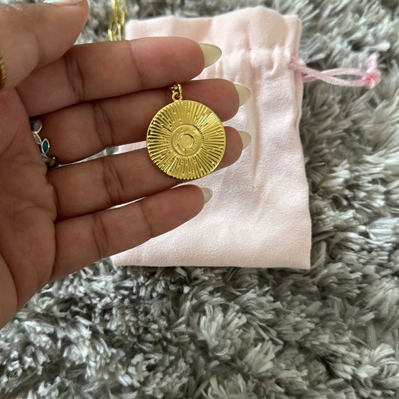 Brand New Uncommon James Paperclip Gold Necklace - Picture 3 of 9